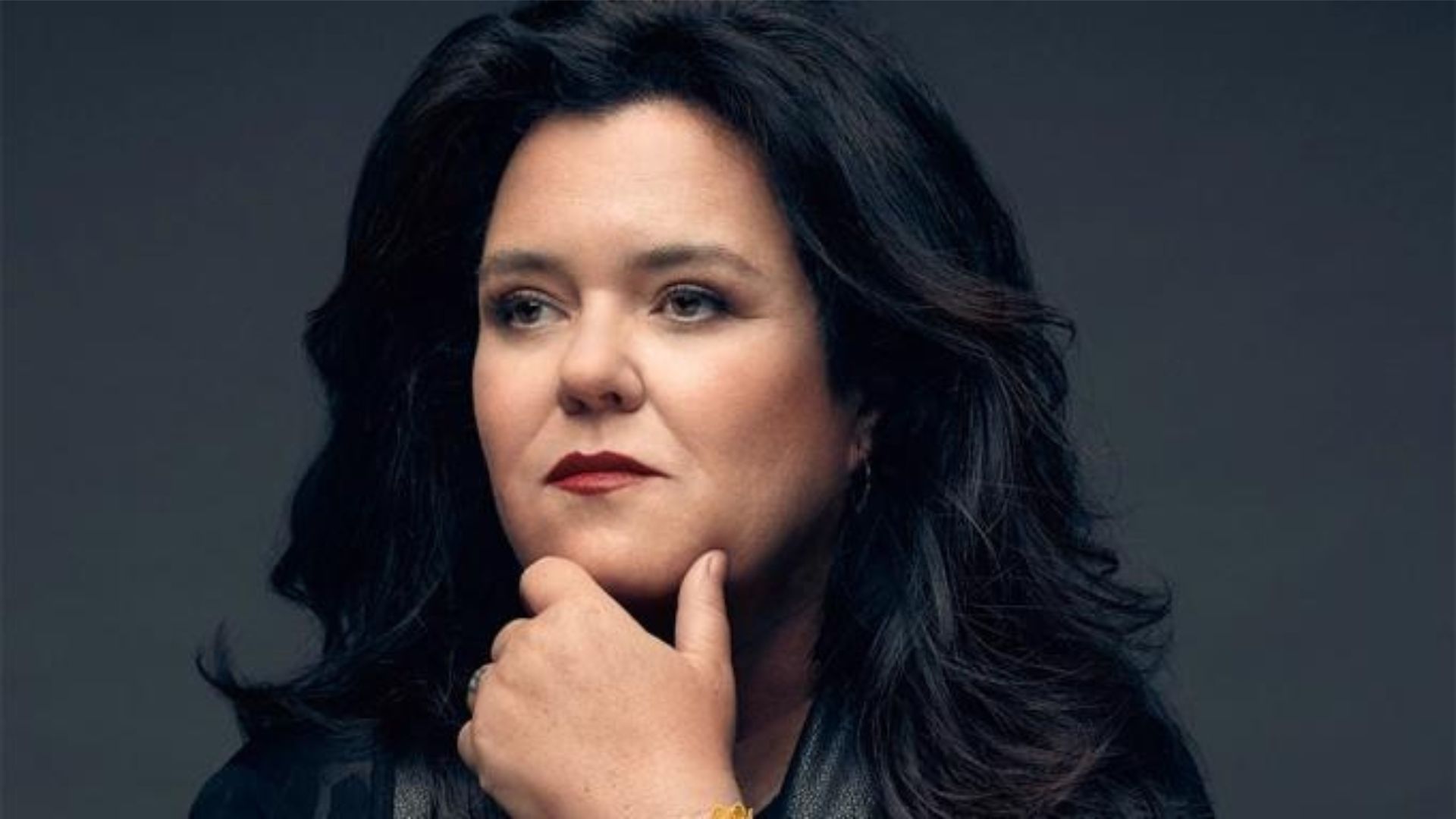 Rosie O'Donnell Thinking Posture