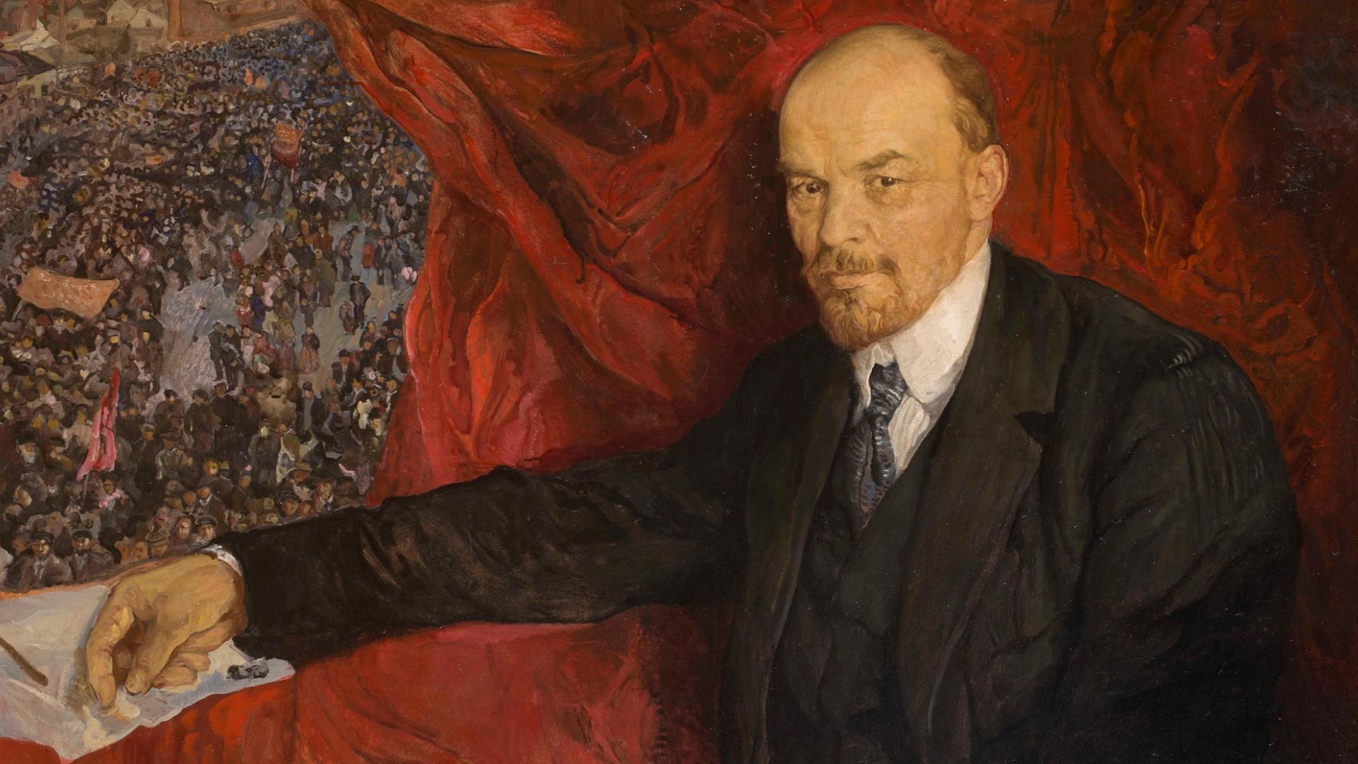 Painting Of Vladimir Lenin