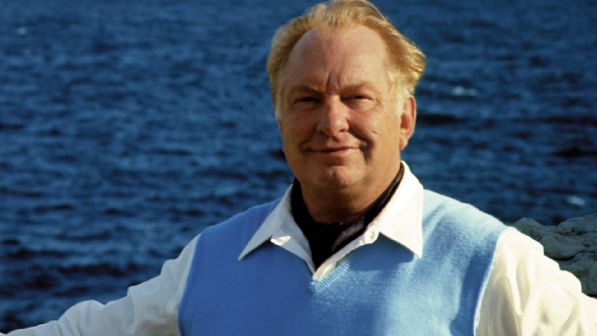 L. Ron Hubbard At The Seaside 