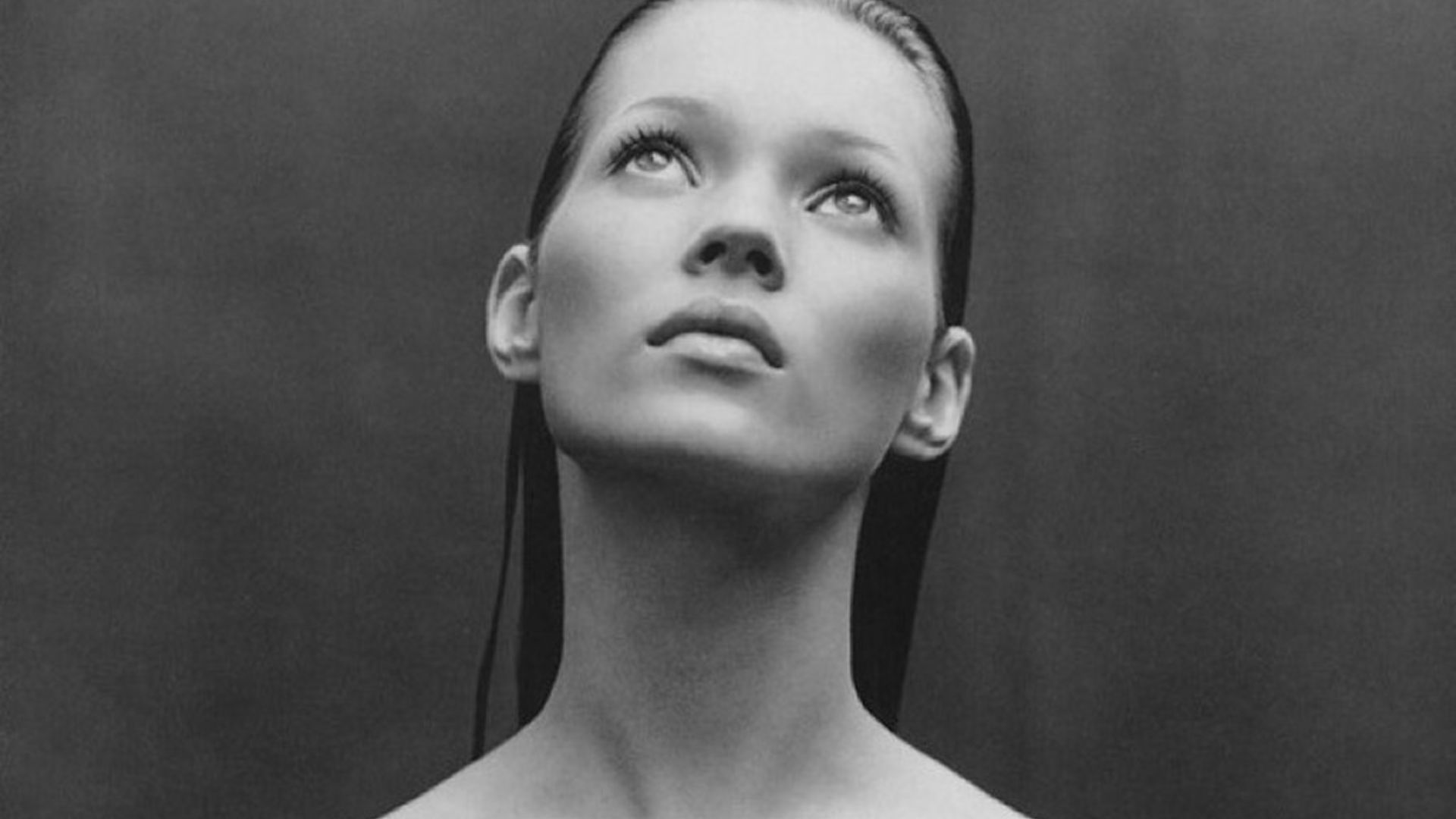 Kate Moss Looking Up