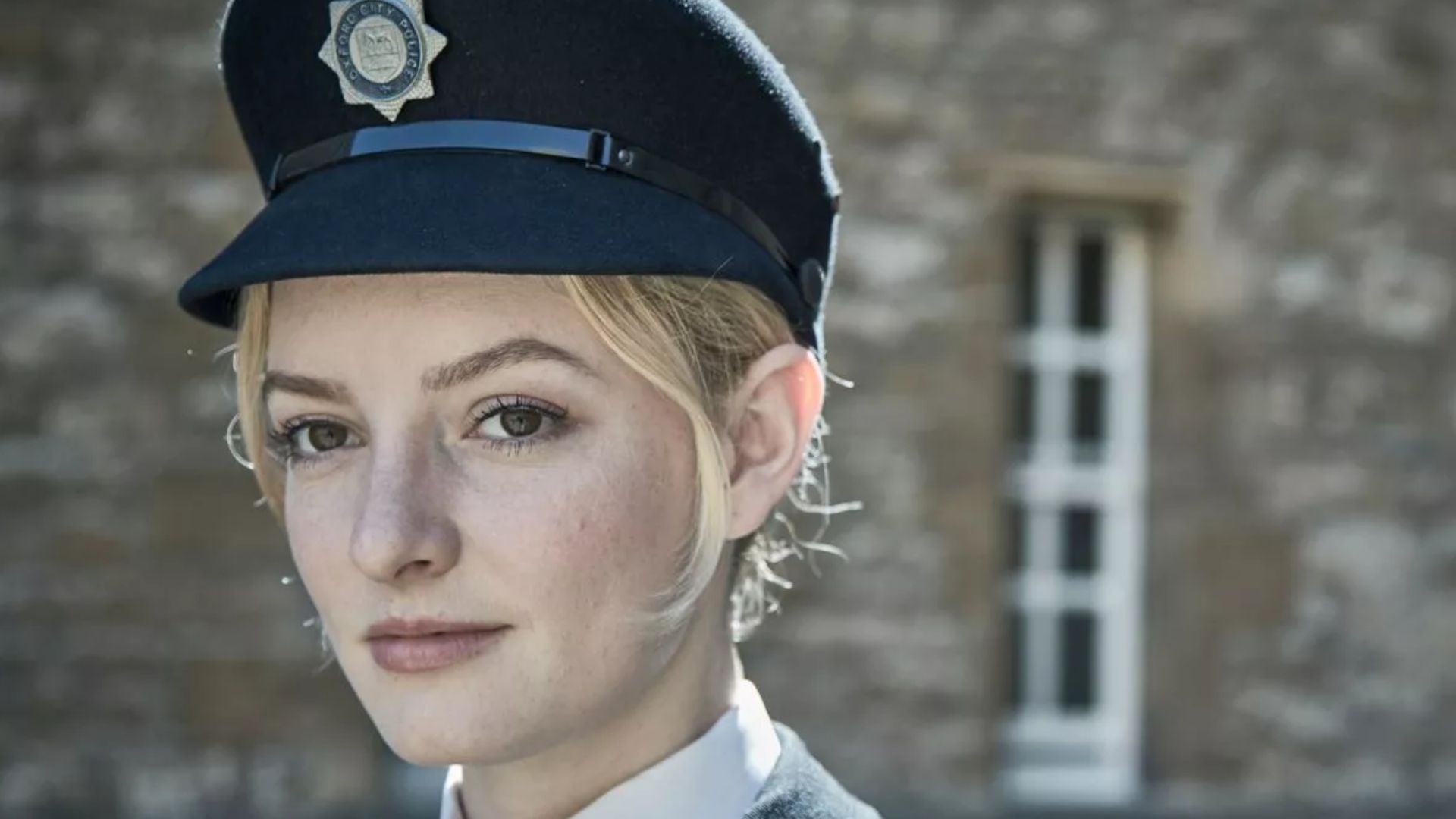 Dakota Blue Richards In Police Cap