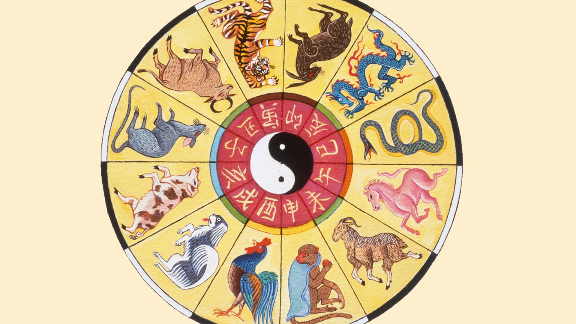 Zodiac Sign Of Chinese Is Represented By Twelve Animals 