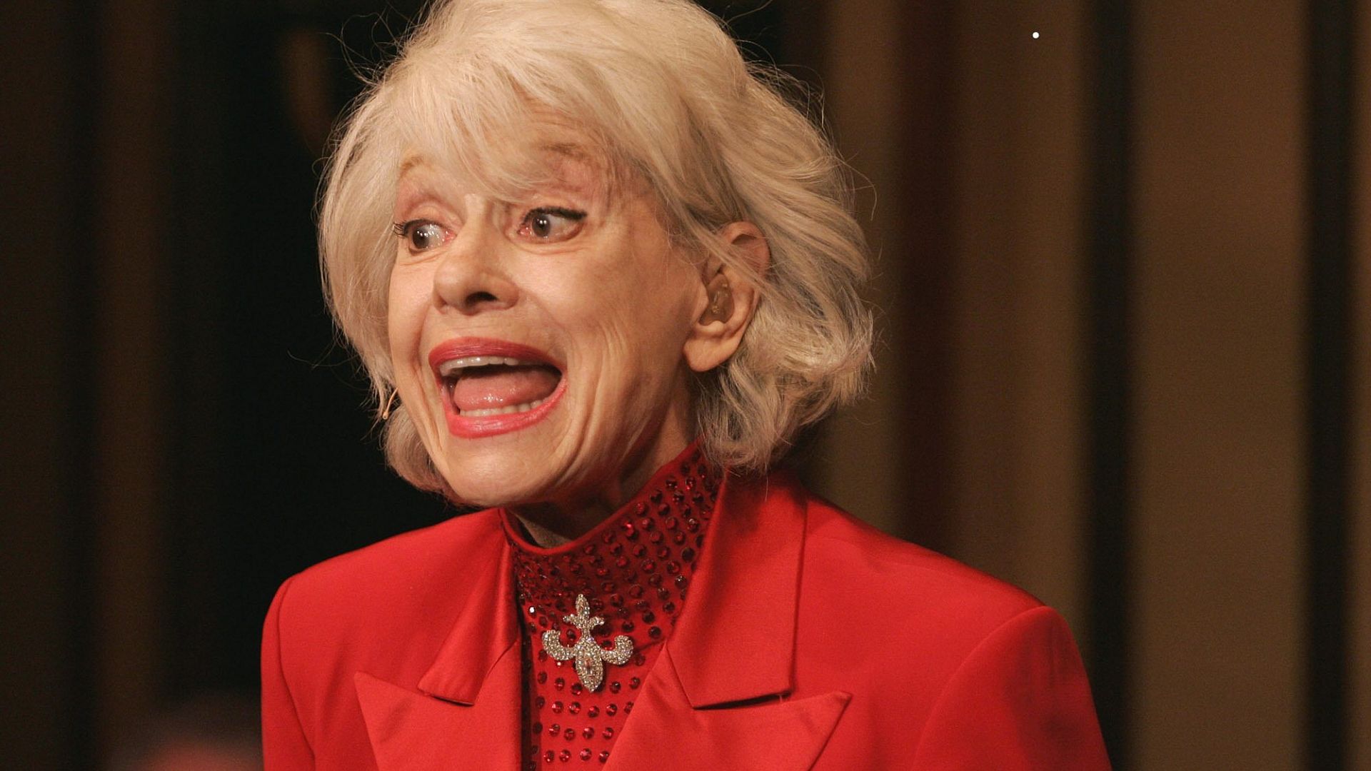 Carol Channing Mouth Wide Opened