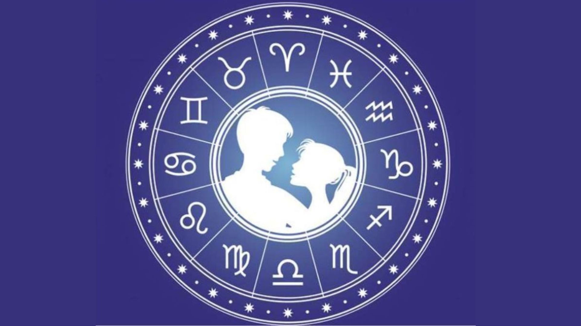 Zodiac Signs Around The Boy And Girl
