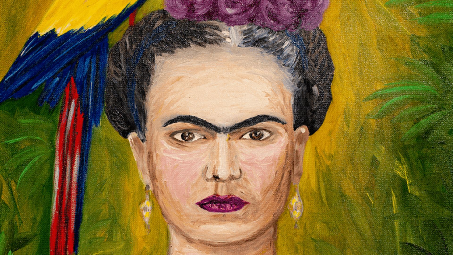 Painting Of Frida Kahlo