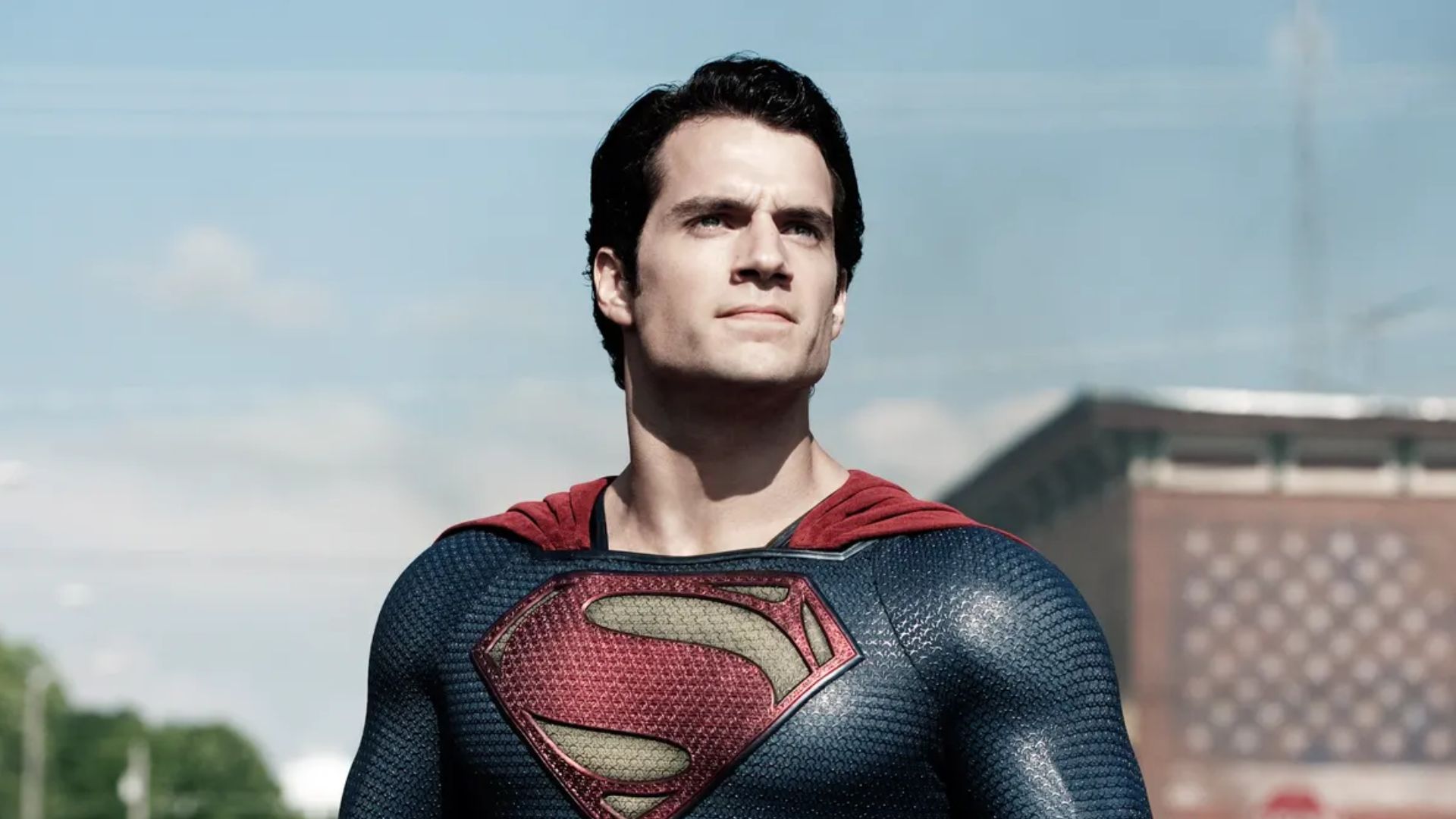 Henry Cavill In Superman Clothing