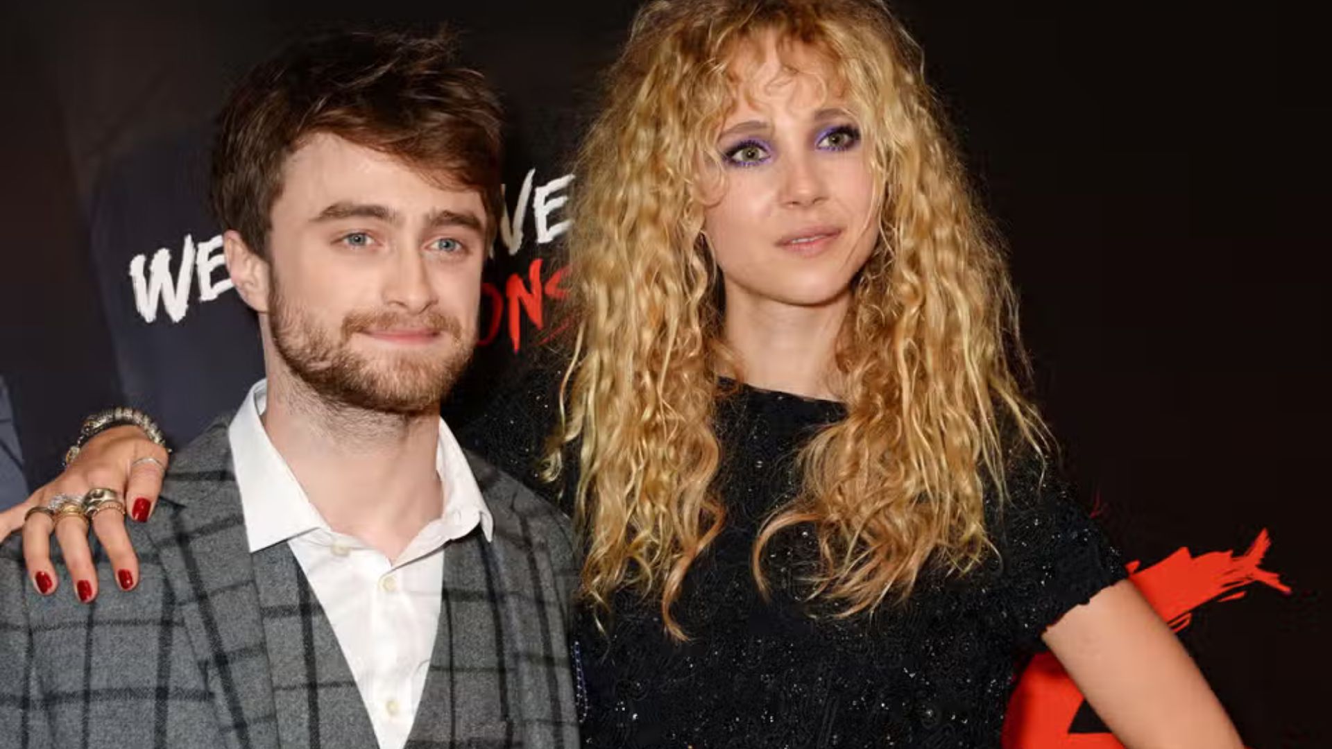 Juno Temple Standing With Daniel Radcliffe