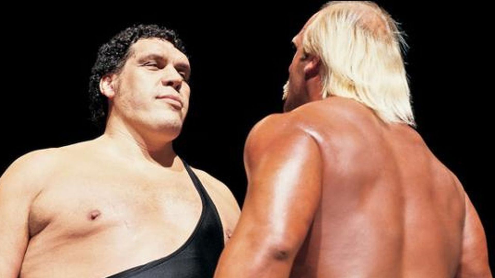 Andre The Giant Staring At His Opponent