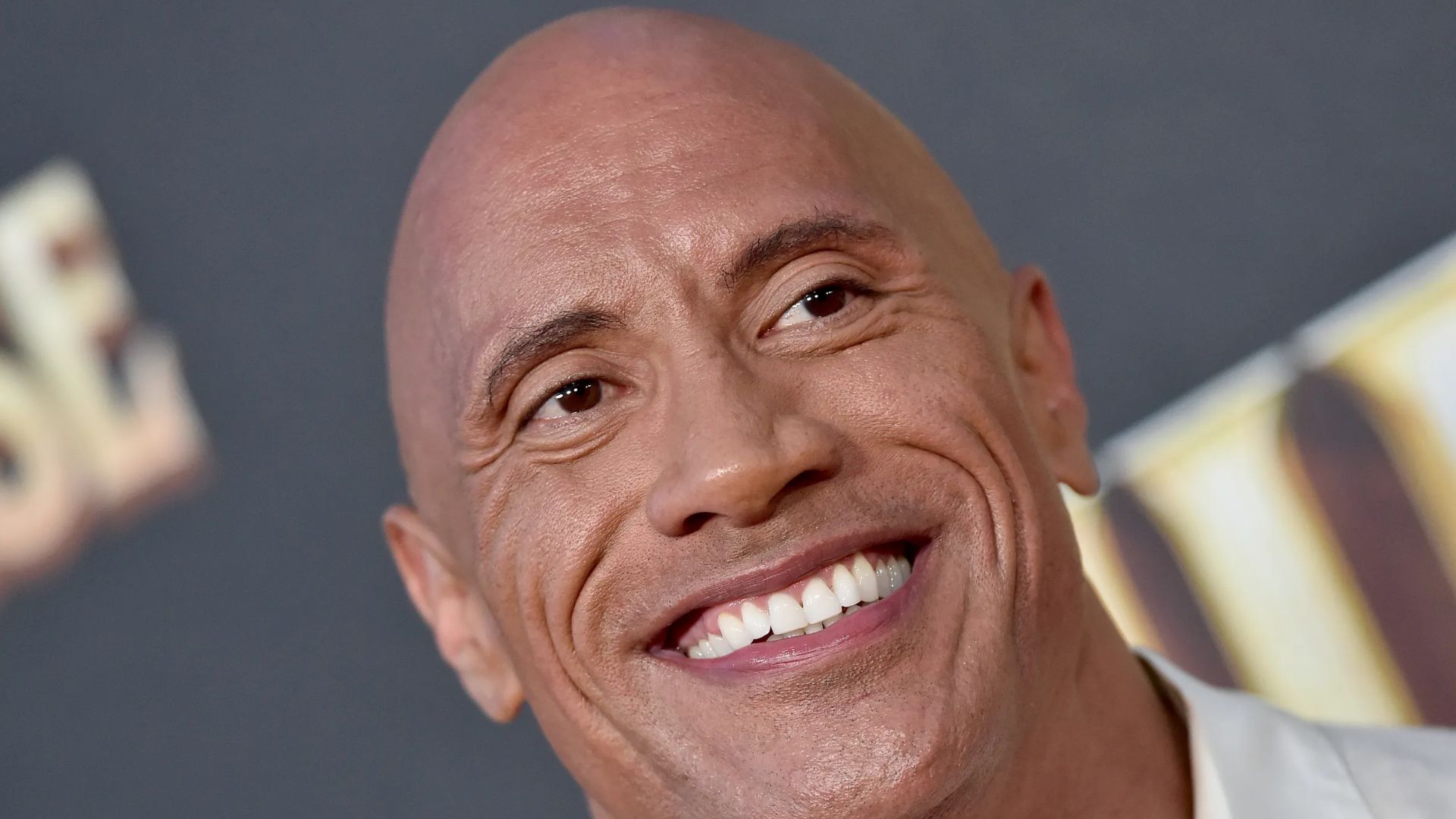 Dwayne "The Rock" Johnson With A Smile