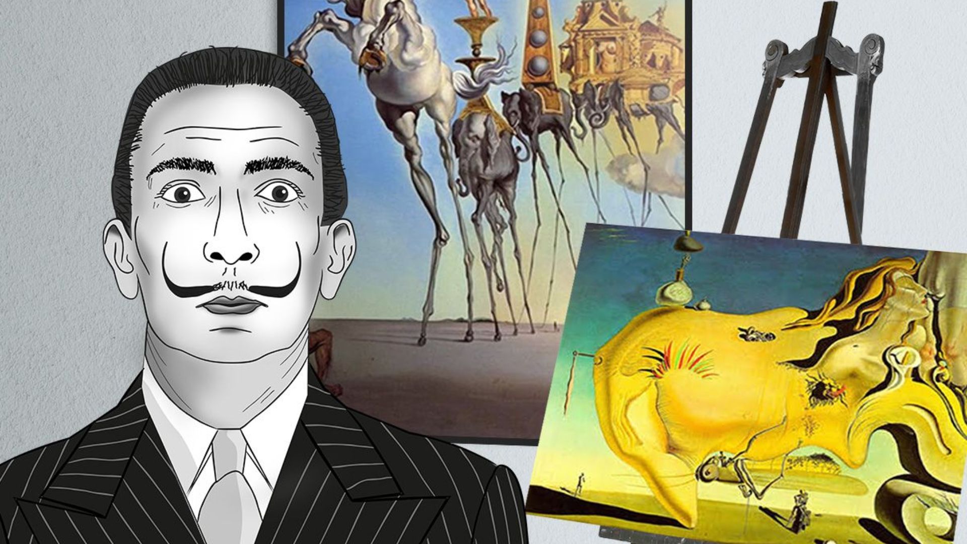 Painting Of Salvador Dali 