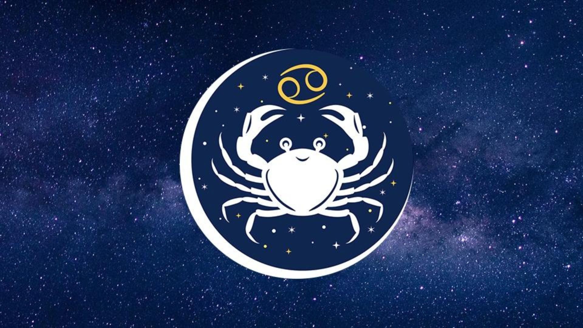 Cancer Zodiac Sign's Spirit Animal With Stars In Background