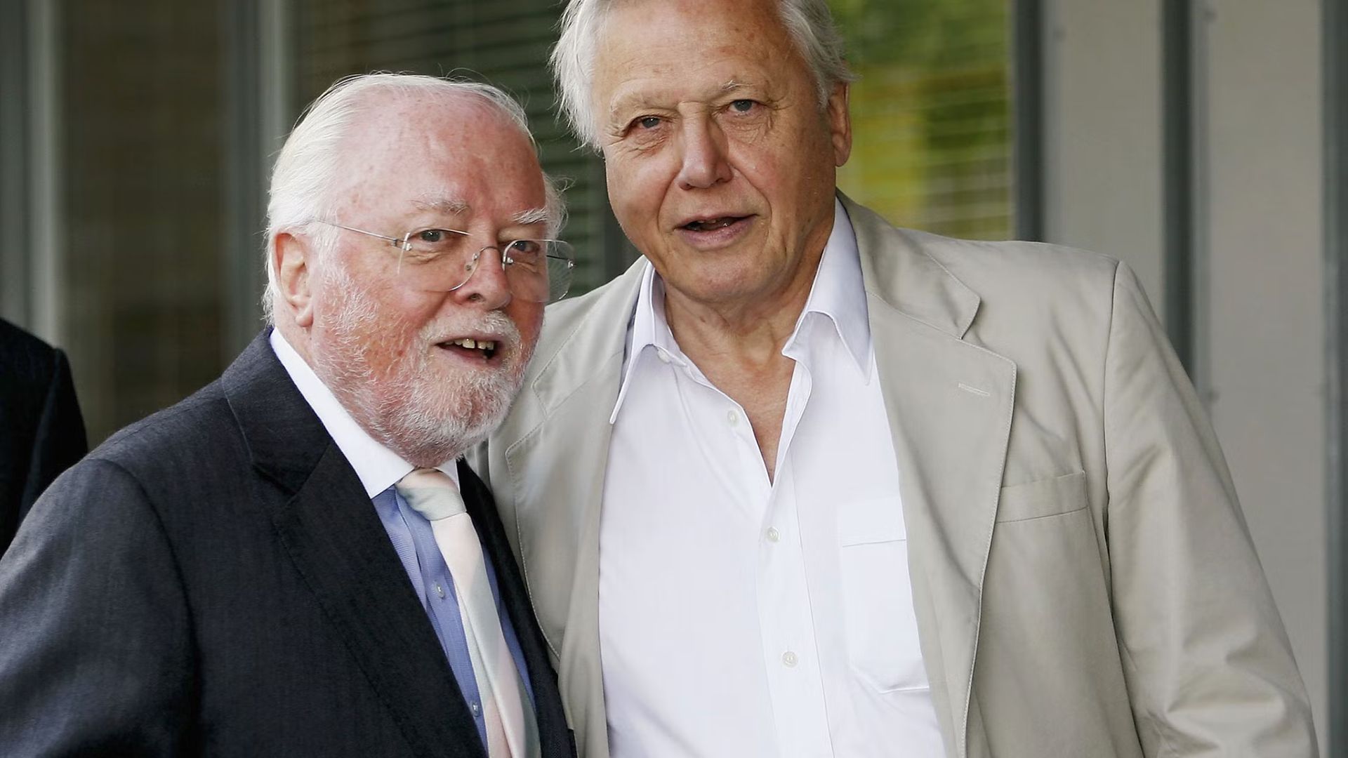Lord Richard Attenborough with Brother Sir David Attenborough