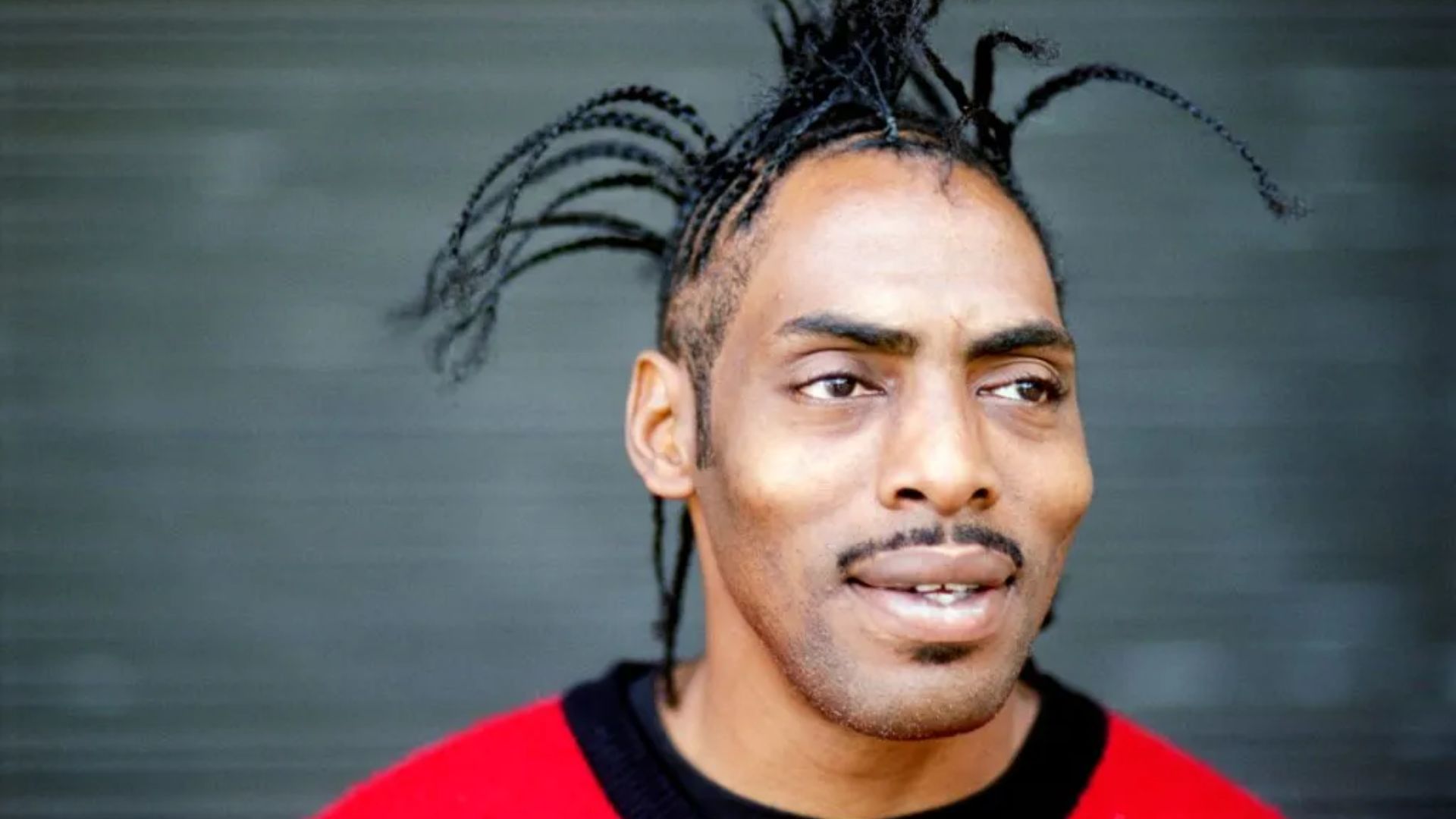 Coolio With His Unique Hairstyle