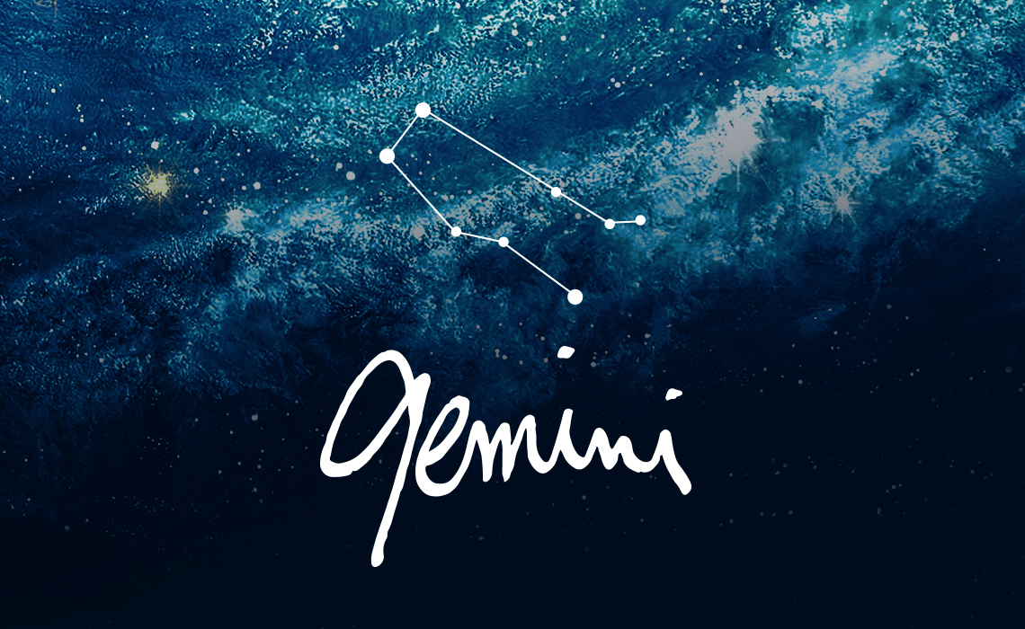 Gemini Sgn In The Blue Sky